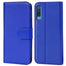 Samsung Galaxy A7 2018 Klapphülle in Blau mit Kartenfächern und Schutz