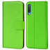 Samsung Galaxy A7 2018 Klapphülle in Grün mit Kartenfächern und Schutz