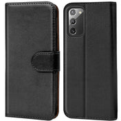 Samsung Galaxy Note 20 Klapphülle in Schwarz mit Kartenfächern und Schutz