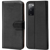 Samsung Galaxy S20 FE Klapphülle in Schwarz mit Kartenfächern und Schutz