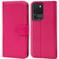 Samsung Galaxy S20 Ultra Klapphülle in Pink mit Kartenfächern und Schutz