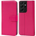 Samsung Galaxy S21 Ultra Klapphülle in Pink mit Kartenfächern und Schutz