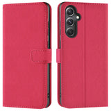 Samsung Galaxy S23 FE Klapphülle in Pink mit Kartenfächern und Schutz