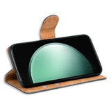 Samsung Galaxy S23 FE Klapphülle in Schwarz mit Kartenfächern und Schutz