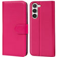 Samsung Galaxy S23 Klapphülle in Pink mit Kartenfächern und Schutz