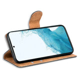 Samsung Galaxy S23 Plus Klapphülle in Schwarz mit Kartenfächern und Schutz