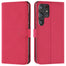 Samsung Galaxy S23 Ultra Klapphülle in Pink mit Kartenfächern und Schutz