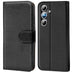Samsung Galaxy S25 FE Klapphülle in Schwarz mit Kartenfächern und Schutz