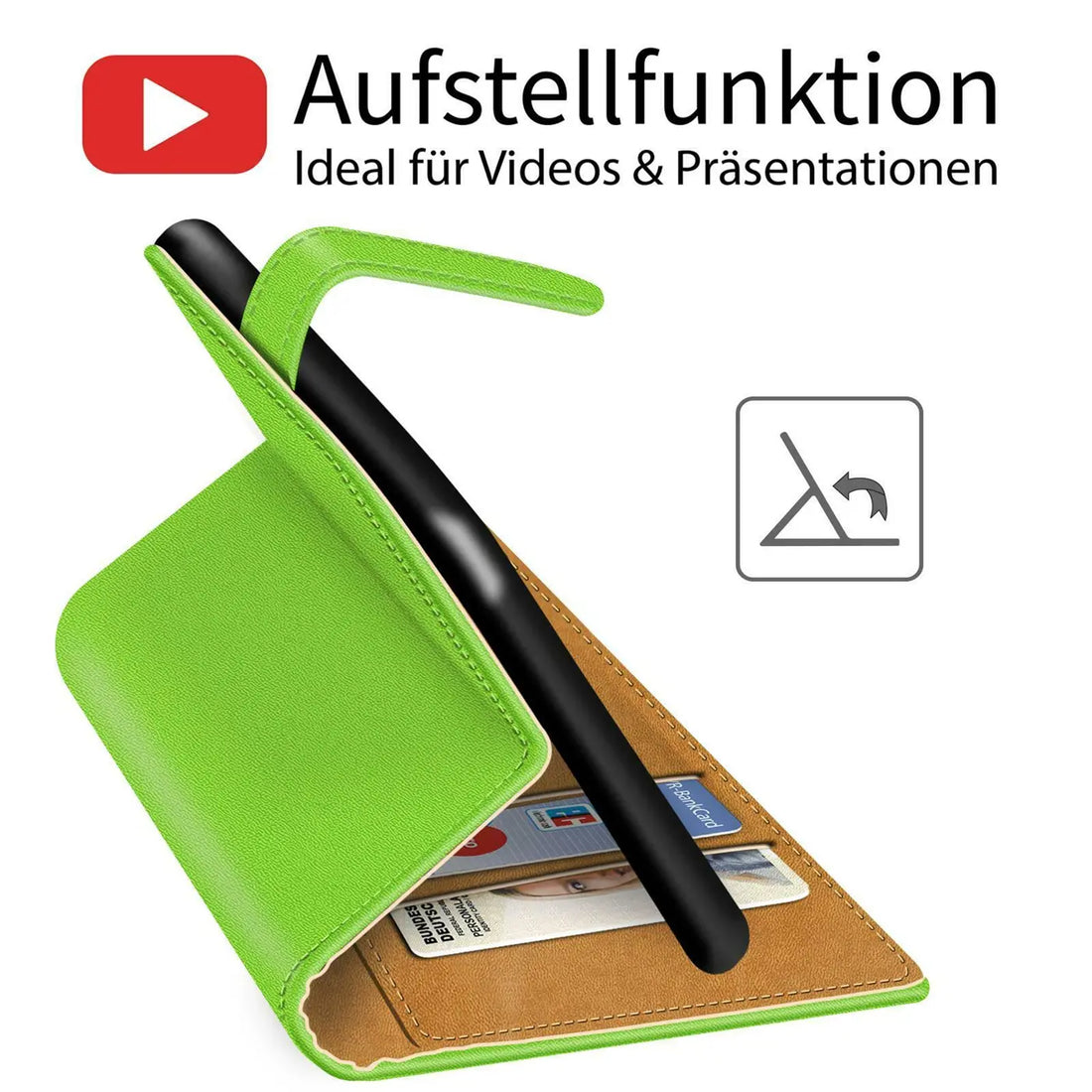 Komfortable Aufstellfunktion
