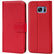 Samsung Galaxy S7 Edge Klapphülle in Rot mit Kartenfächern und Schutz