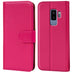 Samsung Galaxy S9 Plus Klapphülle in Pink mit Kartenfächern und Schutz