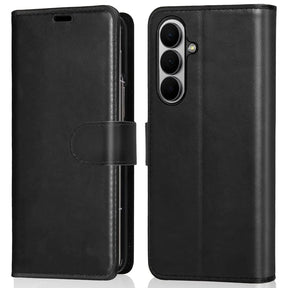 Samsung Galaxy Z Fold 7 Klapphülle in Schwarz mit Kartenfächern und Schutz