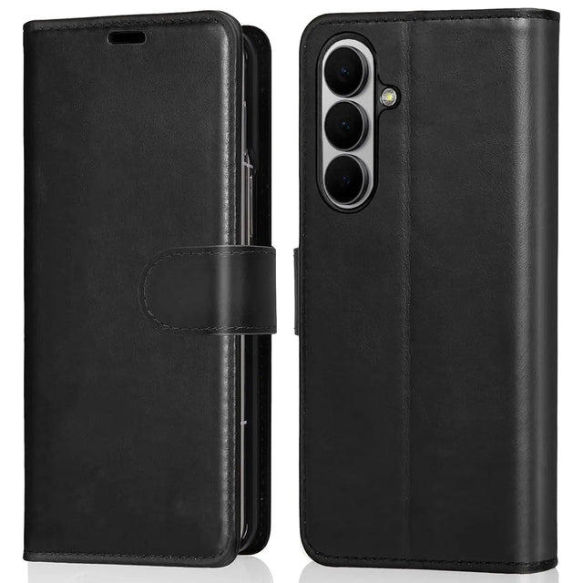 Samsung Galaxy Z Fold 7 Klapphülle in Schwarz mit Kartenfächern und Schutz