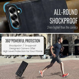 Samsung Galaxy Z Fold 7 Klapphülle in Schwarz mit Kartenfächern und Schutz