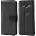 Sony Xperia XZ2 Compact Klapphülle in Schwarz mit Kartenfächern und Schutz