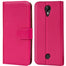 Wiko Tommy Klapphülle in Pink mit Kartenfächern und Schutz
