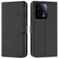 Xiaomi 13 Klapphülle in Schwarz mit Kartenfächern und Schutz