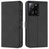 Xiaomi 13T / 13T Pro Klapphülle in Schwarz mit Kartenfächern und Schutz