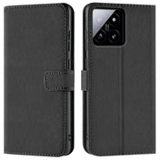Xiaomi 14 Pro Klapphülle in Schwarz mit Kartenfächern und Schutz