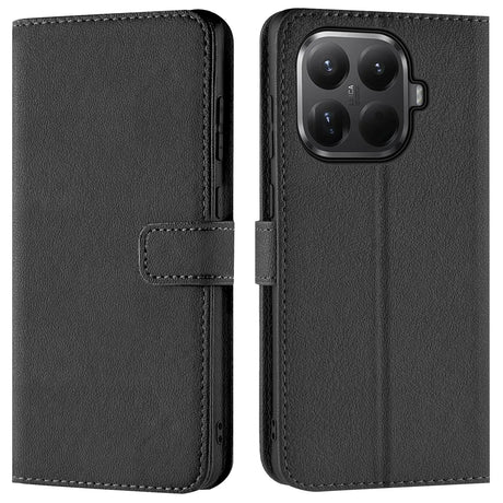 Xiaomi 15T Pro Klapphülle in Schwarz mit Kartenfächern und Schutz