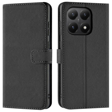 Xiaomi 15T Klapphülle in Schwarz mit Kartenfächern und Schutz