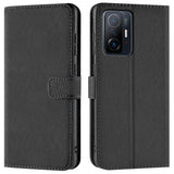 Xiaomi Mi 11 T / Mi 11T Pro Klapphülle in Schwarz mit Kartenfächern und Schutz