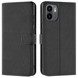 Xiaomi Redmi A1 Klapphülle in Schwarz mit Kartenfächern und Schutz