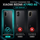 Xiaomi Redmi A7 Pro - Klapphülle mit Kartenfächern Schwarz
