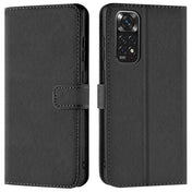 Xiaomi Redmi Note 11 / 11s Klapphülle in Schwarz mit Kartenfächern und Schutz