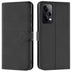 Xiaomi Redmi Note 12 5G Klapphülle in Schwarz mit Kartenfächern und Schutz