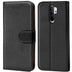 Xiaomi Redmi Note 8 Pro Klapphülle in Schwarz mit Kartenfächern und Schutz