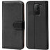 Xiaomi Redmi Note 9 Klapphülle in Schwarz mit Kartenfächern und Schutz