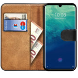 ZTE Axon 10 Pro Klapphülle in Schwarz mit Kartenfächern und Schutz