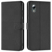 ZTE Blade A31 Lite Klapphülle in Schwarz mit Kartenfächern und Schutz