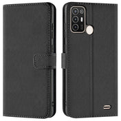 ZTE Blade A52 Klapphülle in Schwarz mit Kartenfächern und Schutz