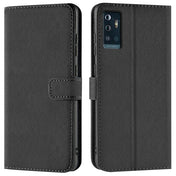 ZTE Blade A71 Klapphülle in Schwarz mit Kartenfächern und Schutz