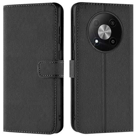 ZTE Blade A73 5G Klapphülle in Schwarz mit Kartenfächern und Schutz