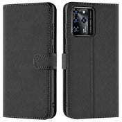 ZTE Blade V30 Klapphülle in Schwarz mit Kartenfächern und Schutz