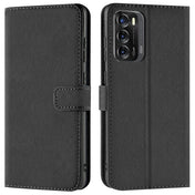 ZTE Blade V40 Klapphülle in Schwarz mit Kartenfächern und Schutz