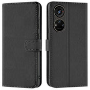 ZTE Blade V40s Klapphülle in Schwarz mit Kartenfächern und Schutz