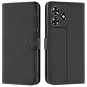 ZTE Blade V50s Klapphülle in Schwarz mit Kartenfächern und Schutz