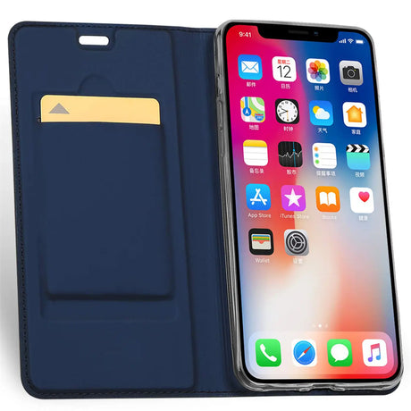 Magnetische Klapphülle für iPhone 11 Pro, schneller Zugriff