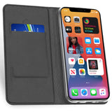 Magnetische Klapphülle für iPhone 12 Mini, schneller Zugriff