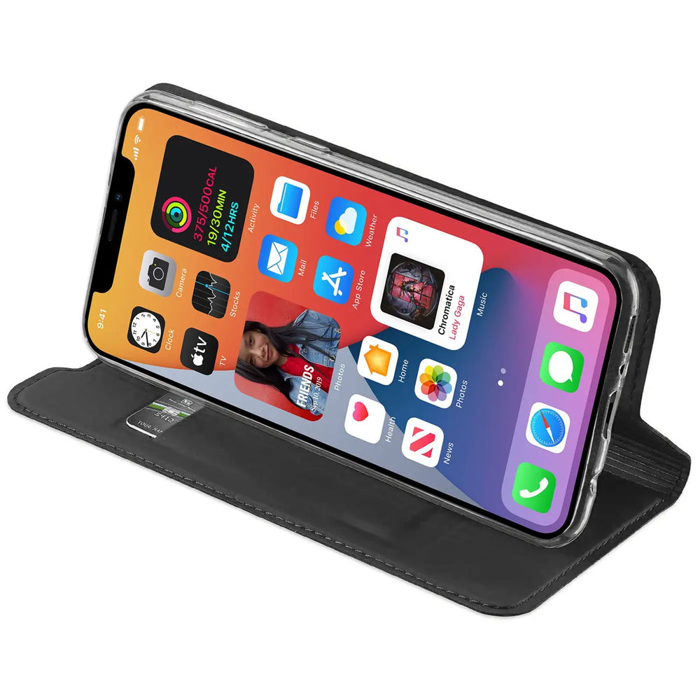 Magnetische Klapphülle für iPhone 13 Mini, schneller Zugriff