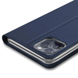Magnetische Klapphülle für iPhone 15 Pro, schneller Zugriff
