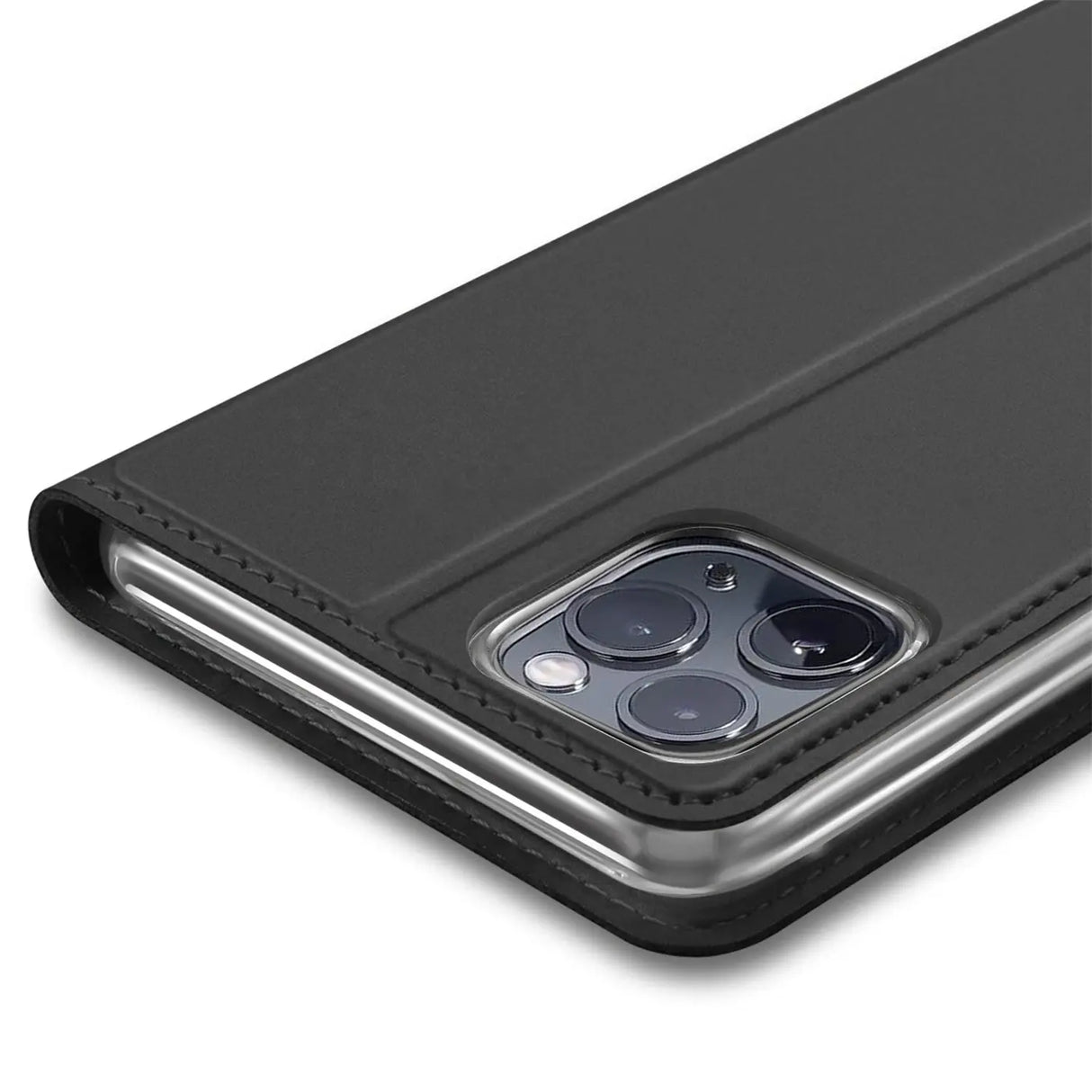 Magnetische Klapphülle für iPhone 15 Pro, schneller Zugriff