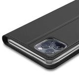 Magnetische Klapphülle für iPhone 15 Pro, schneller Zugriff