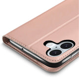 Magnetische Klapphülle für iPhone 16, schneller Zugriff