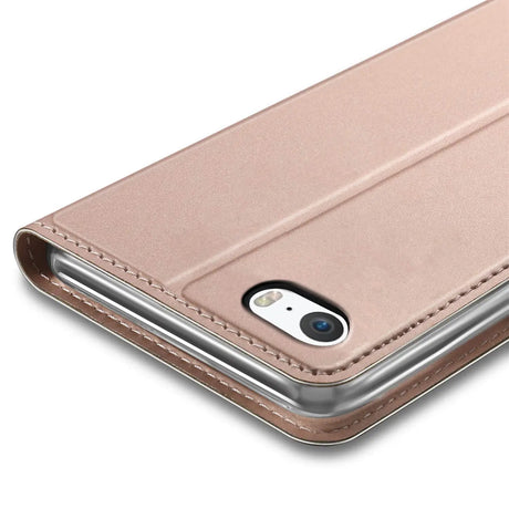 Magnetische Klapphülle für iPhone 5 / 5S / SE, schneller Zugriff