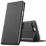 Magnetische Klapphülle für iPhone 7 Plus / 8 Plus, schneller Zugriff